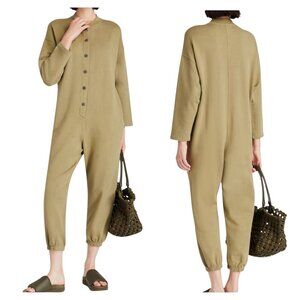 Mara Hoffman Sabina Cropped Jumpsuit Green Size Large
